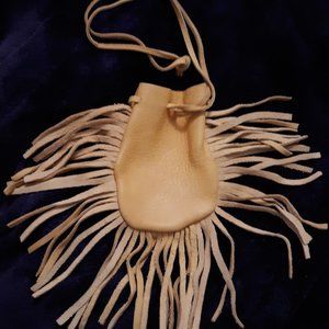 Handmade Leather Pouch Bag